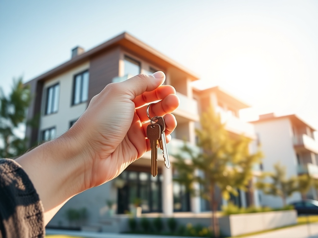 Keys to a new apartment in Israel for a non-resident